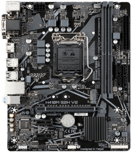 Gigabyte H410M S2H Hovedkort