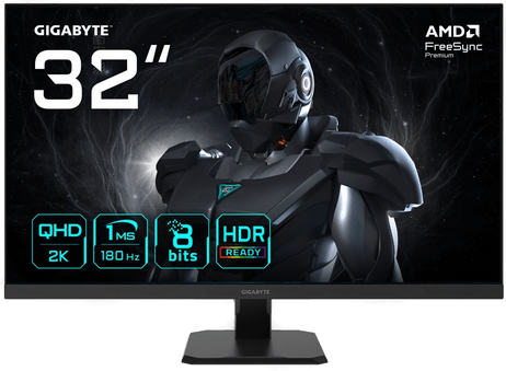 Gigabyte GS32QA QHD 32" Skjerm