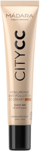 Mádara City CC Hyaluronic CC Cream SPF15 Tan