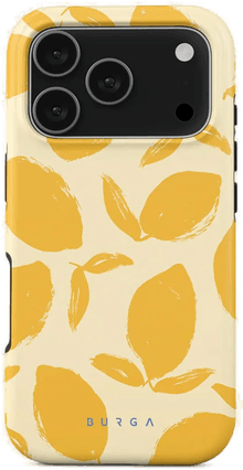 Burga Tough MagSafe-deksel - Lemon Tart (iPhone 17 Pro)