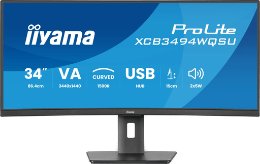 Iiyama XCB3494WQSU-B1 34" Curved 3440x1440 120Hz