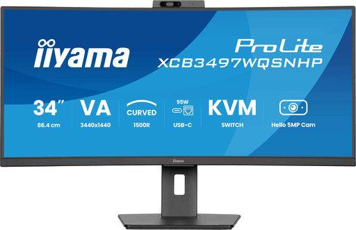 Iiyama ProLite XCB3497WQSNPH 34" Curved 3440x1440 120Hz
