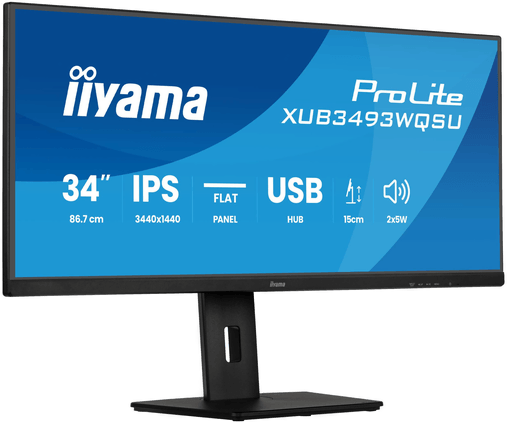 Iiyama ProLite XUB3493WQSU-B6 34" 3440x1440 120Hz