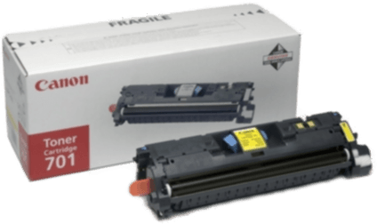 Canon 701Y Tonerkassett Gul