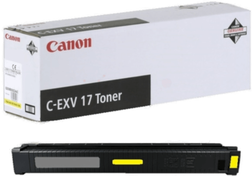 Canon C-EXV 17 Tonerkassett Gul