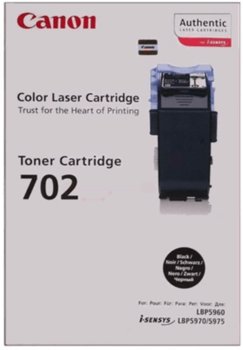 Canon 702 Tonerkassett Svart