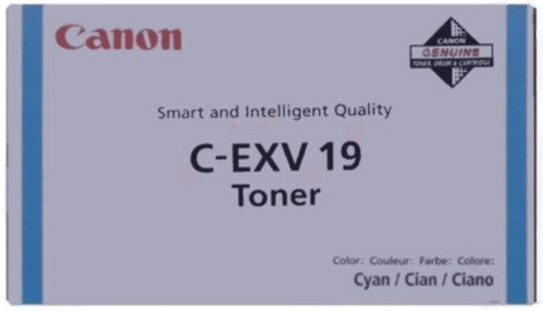 Canon C-EXV 19 Tonerkassett Cyan