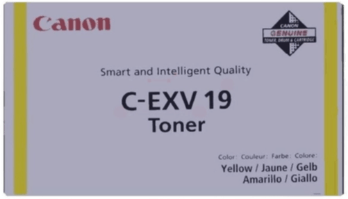 Canon C-EXV 19 Tonerkassett Gul
