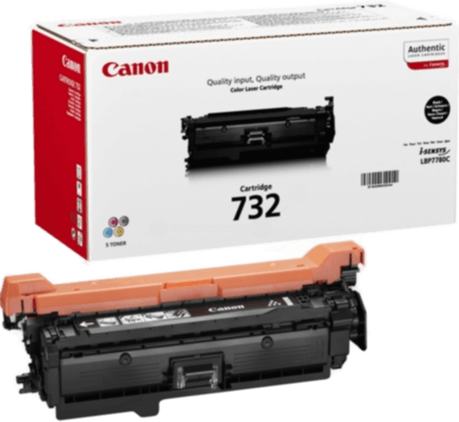 Canon 732BK Tonerkassett Svart