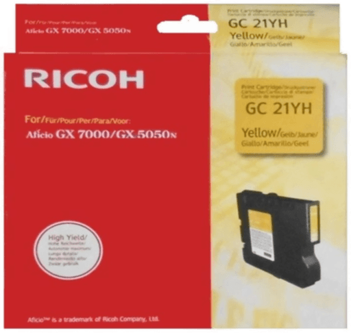 Ricoh Gel-kassett gul 405539