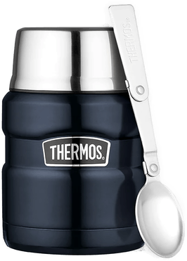 Thermos Stainless King Mattermos 470 ml Mørkeblå