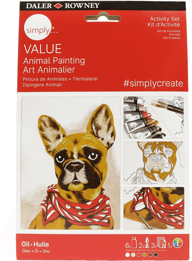 Daler-Rowney Simply Maling av dyr