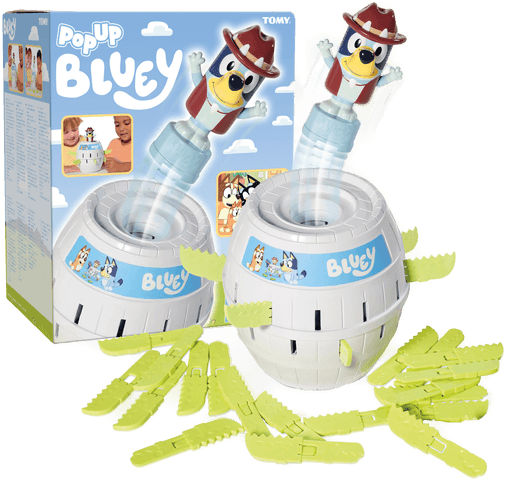 Tomy Pop Up Bluey