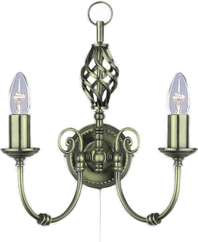 Searchlight ZANZIBAR vegglampe