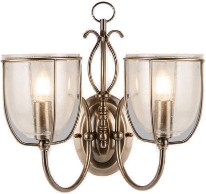 Searchlight Silhouette vegglampe 2 lys