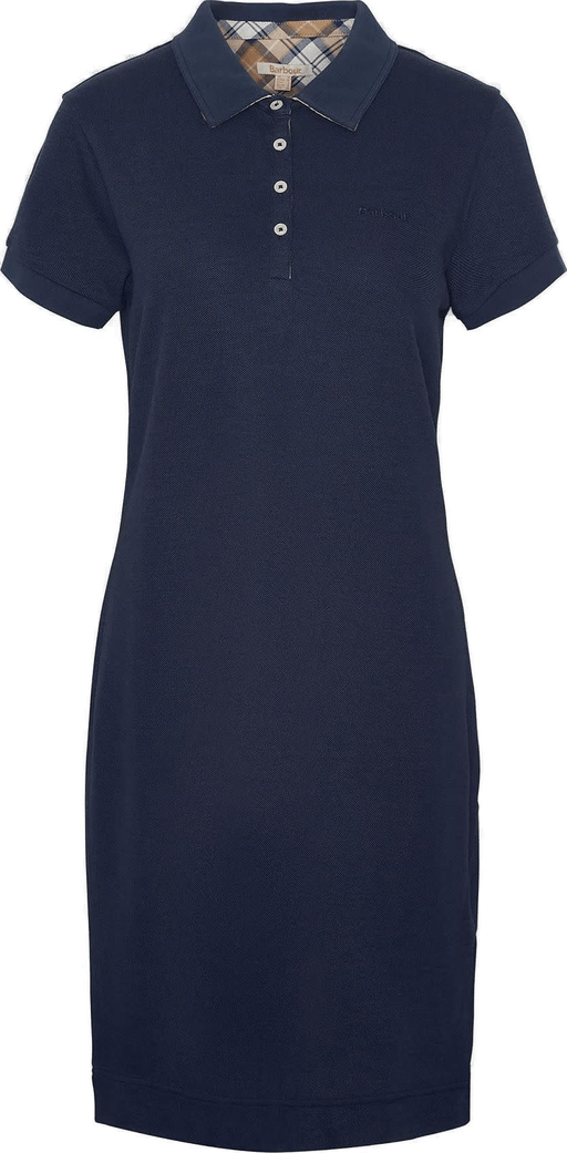 Barbour Women's Polo Dress Navy/Primrose