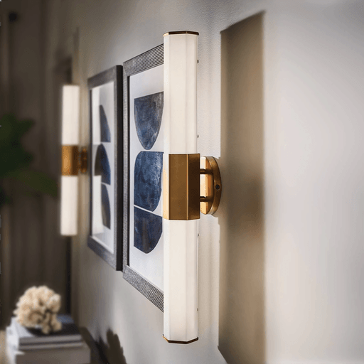 Quintiesse LED-vegglampe Facet Dual 66 cm