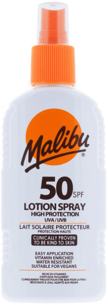 Malibu Sun Lotion Spray SPF 50 200 ml