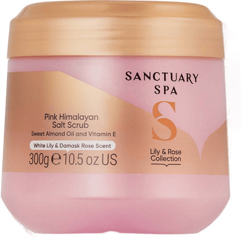 Sanctuary Spa Lily & Rose Salt Scrub 300 g
