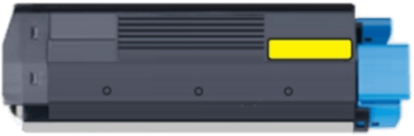 OKI Tonerkassett gul 42804513