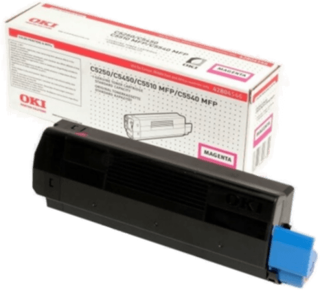 OKI Tonerkassett magenta 42804546