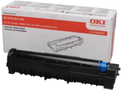 OKI Valse/trommel sort 10.000 sider