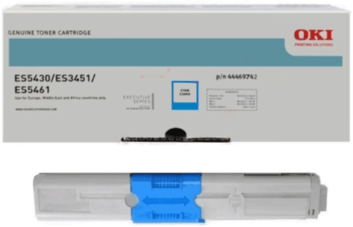 OKI Tonerkassett gul 44469740