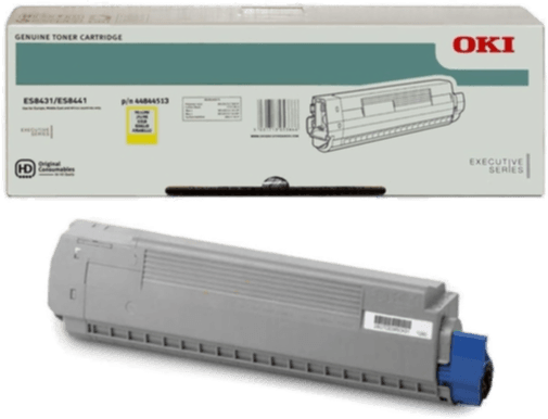 OKI Tonerkassett Gul 44844513