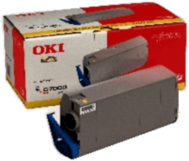 OKI Tonerkassett gul 41304209