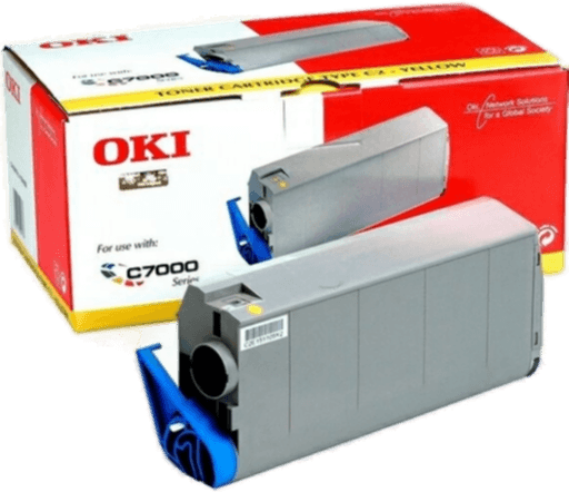 OKI Tonerkassett gul 41963005