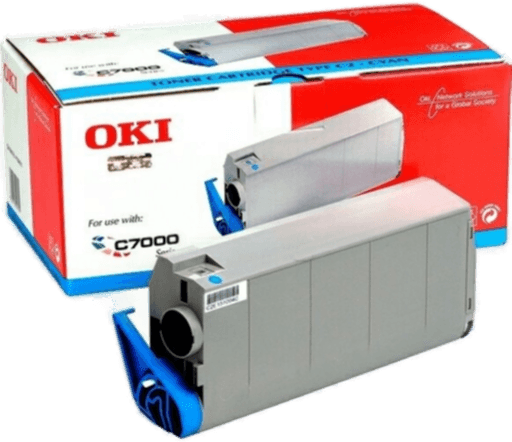 OKI Tonerkassett cyan 41963007