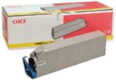 OKI Tonerkassett gul 41963605