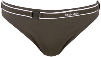 Calvin Klein CK Solid Belted Classic Oliven