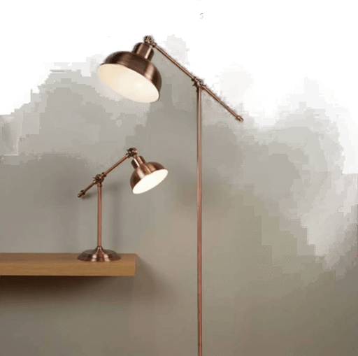 Searchlight Gulvlampe Macbeth kobber