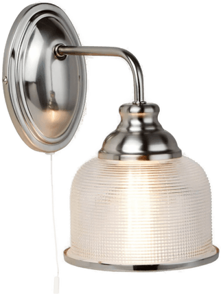 Searchlight Bistro II vegglampe sølv