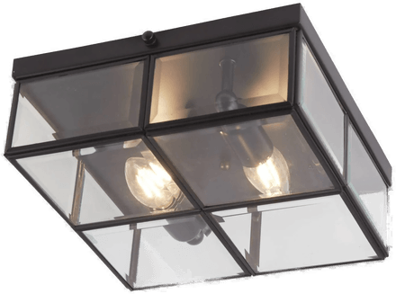 Searchlight Pisa taklampe, svart