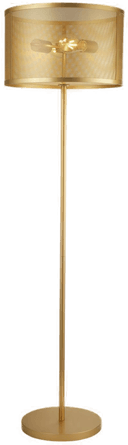 Searchlight Gulvlampe Fishnet, gull