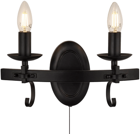 Searchlight Cartwheel III vegglampe 2 lyskilder