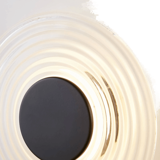 Searchlight LED-vegglampe Cleo, Ø 30 cm