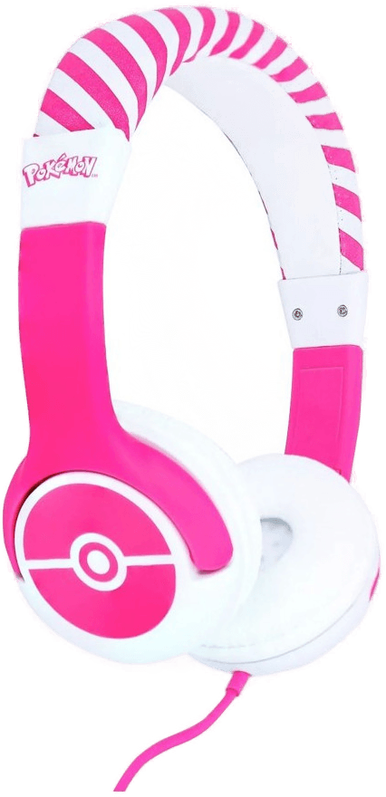 OTL Junior Hodetelefoner - Pokemon Pokeball Pink