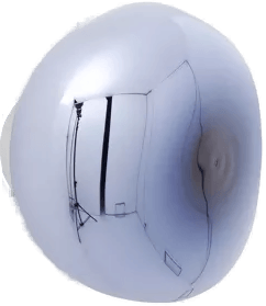 Tom Dixon Melt Surface mini vegglampe 30 cm Smoke