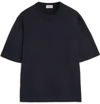 John Smedley Tindall T-Shirt Navy