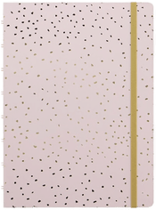 Adlibris Notatbok A5 Confetti Rose Quartz