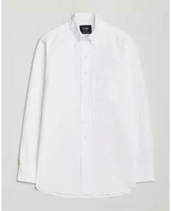Drakes Button Down Oxford Shirt