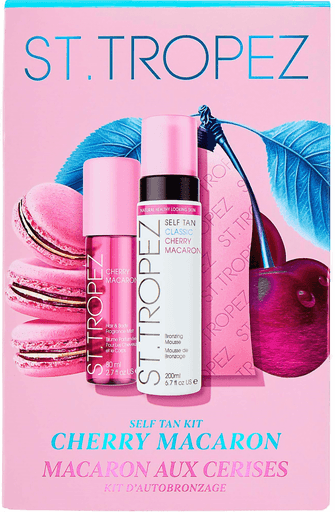 St Tropez Self Tan Kit Cherry Macaron