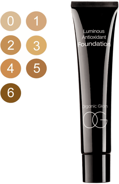 Organic Glam Luminous Antioxidant Foundation 6