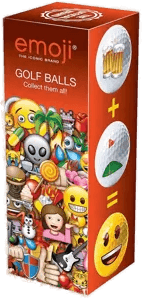 Emoji Golfballer 3 Pack
