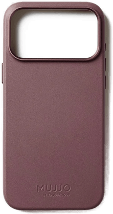 Mujjo iPhone 17 Pro Lommebokdeksel - Bronse Rød