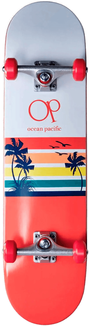 Ocean Pacific Sunset Skateboard 8"