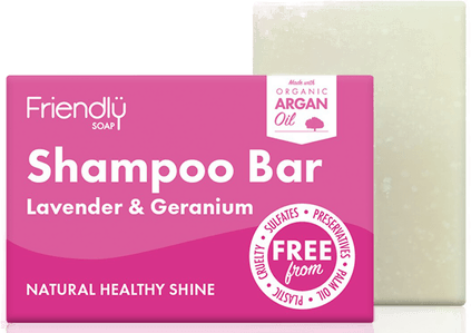 Friendly Soap Sjamposåpe Lavendel & Geranium 95 g
